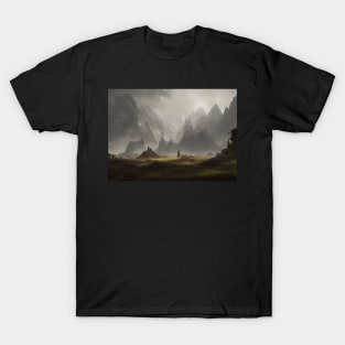 landscape nature wallpaper aestetic dreamland T-Shirt
